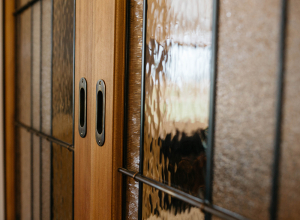 Stained Glass Door